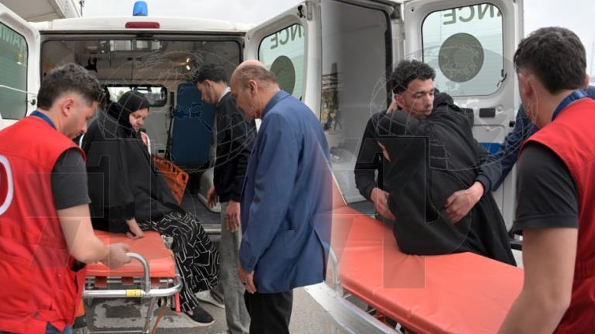 La Tunisie accueille une famille palestinienne blessée pour des soins