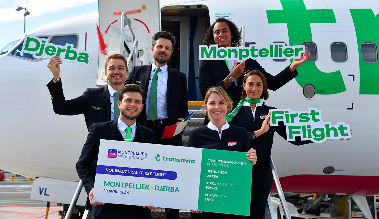 Transavia relance la ligne Montpellier–Djerba trois ans d’interruption
