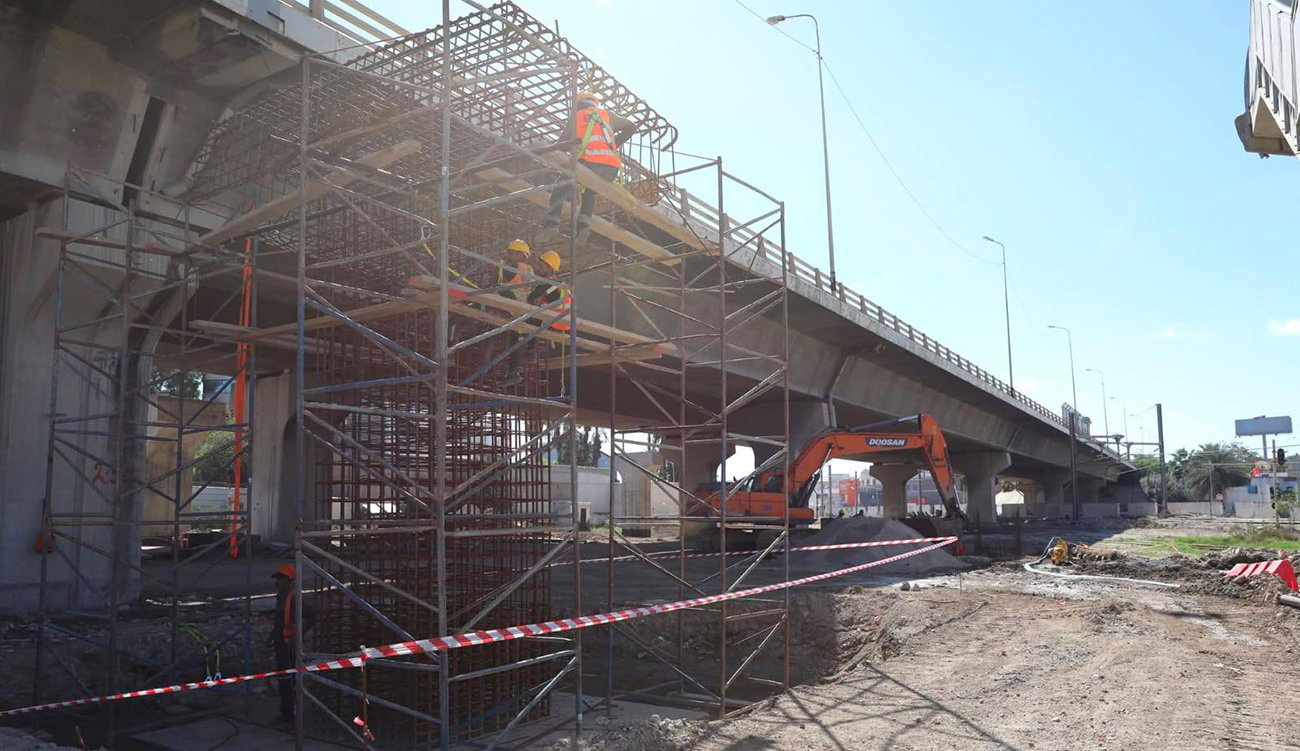 Travaux au niveau du pont La Cagna: A partir de...