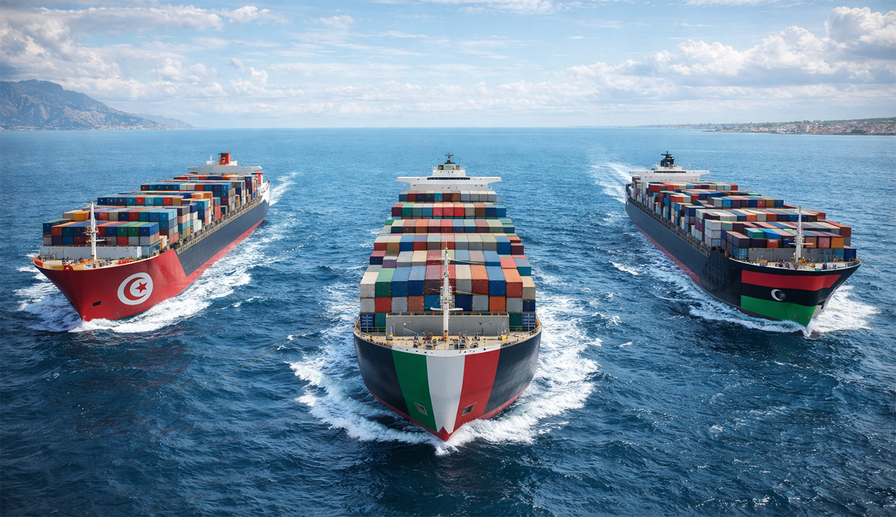 Tunisie, Italie et Libye : vers un corridor maritime régulier...