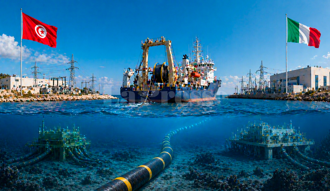 Interconnexion électrique Tunisie-Italie : Le projet « ELMED » franchit...