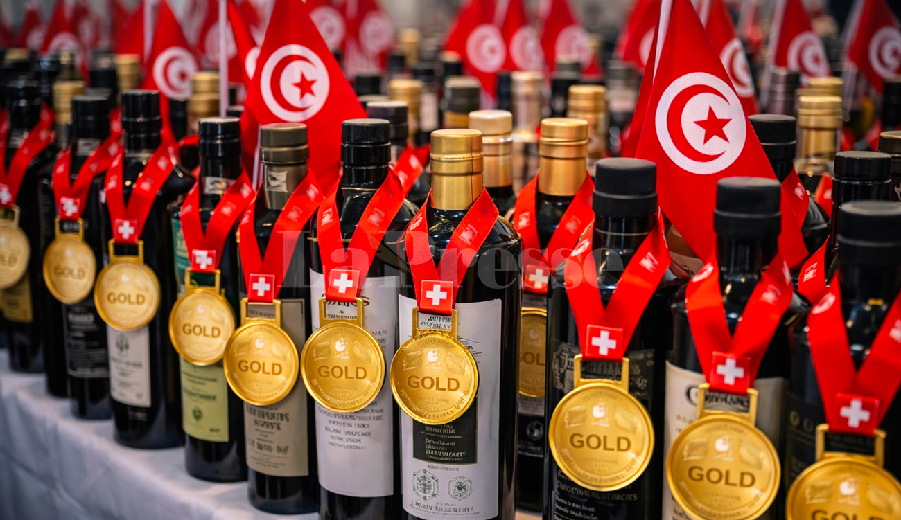 Concours international d&rsquo;huile d&rsquo;olive : l&rsquo;or vert tunisien obtient 49...