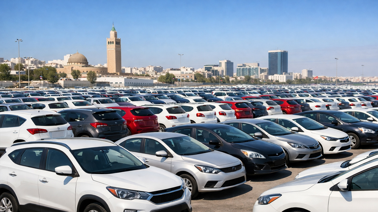 21 334 véhicules écoulées sur le marché tunisien fin mars:...