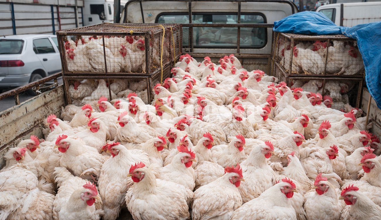 D’où provenaient les 880 kg de poulets saisis à El...
