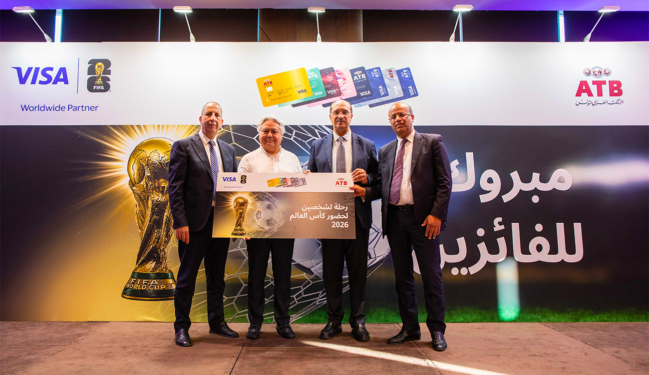 L’ATB et VISA international célèbrent les heureux gagnants du grand...