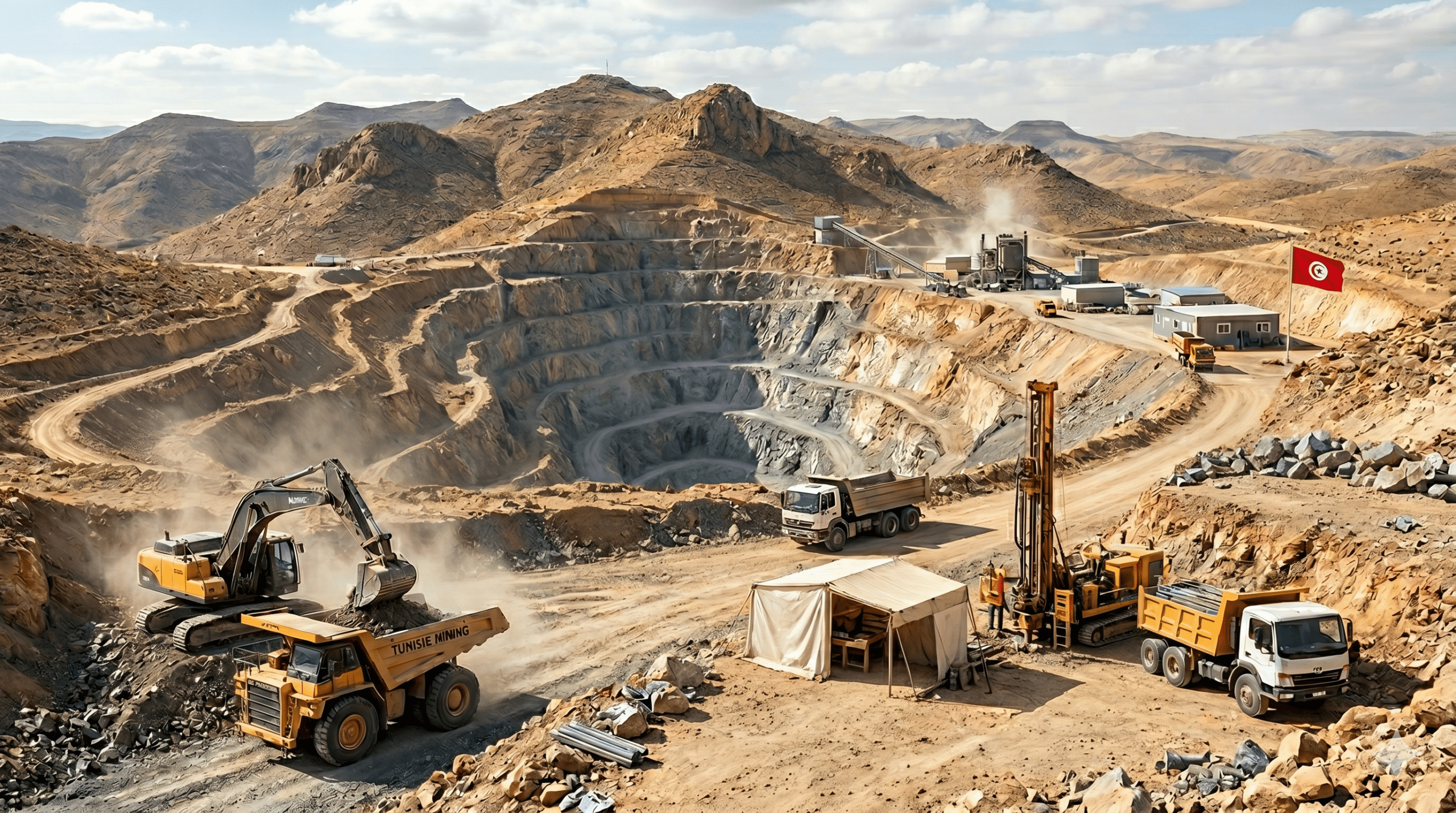 Tunisie : une découverte riche en cuivre, argent et zinc...
