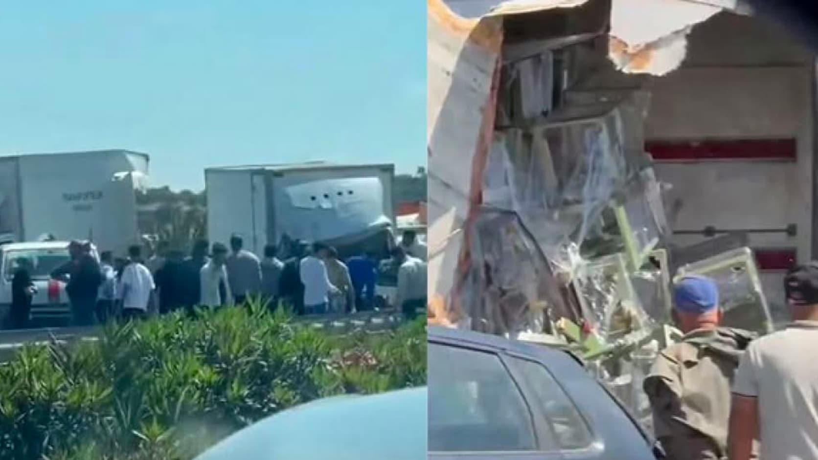 Chaos sur l&rsquo;A1-Sidi Khelifa: deux poids lourds et plusieurs voitures...