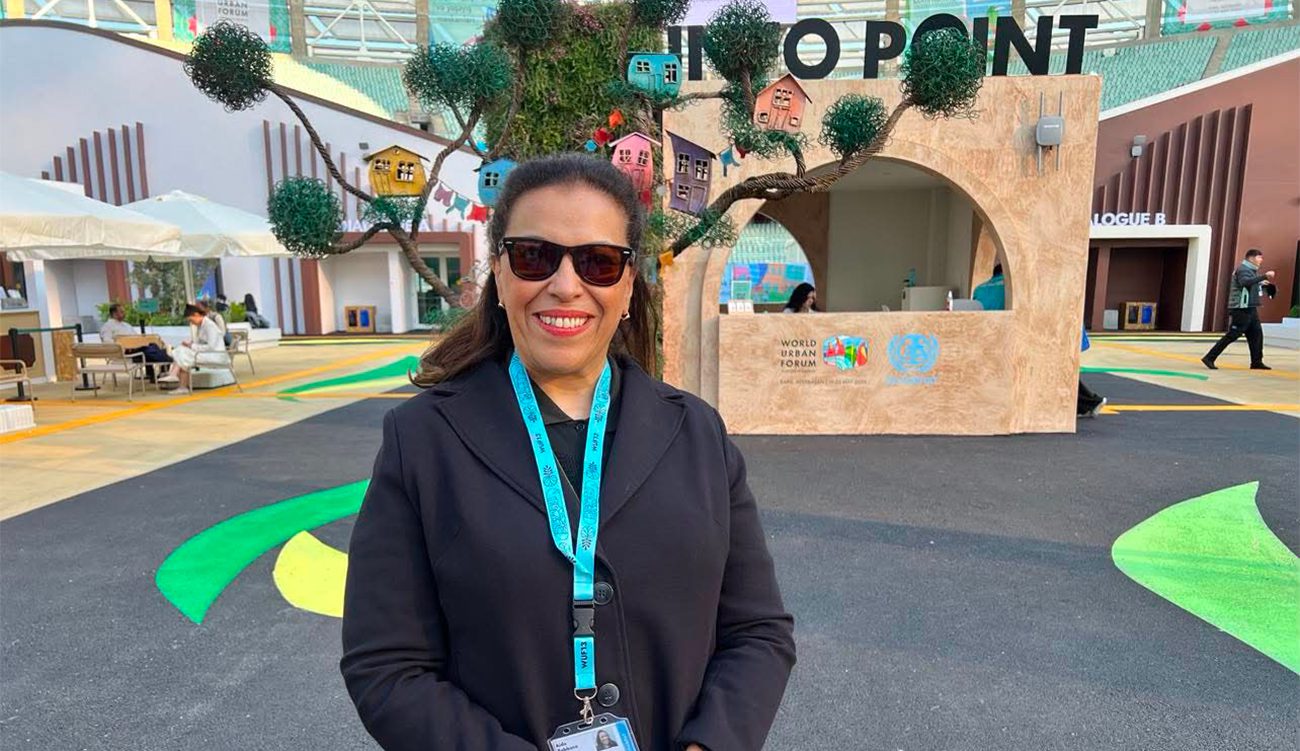 Aïda Robbana, Cheffe du bureau d&rsquo;ONU-Habitat Tunisie, à La Presse...