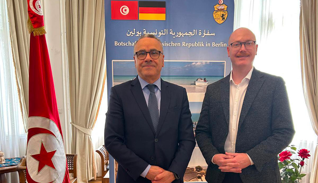 L&rsquo;Ambassadeur de Tunisie à Berlin plaide pour le développement de...