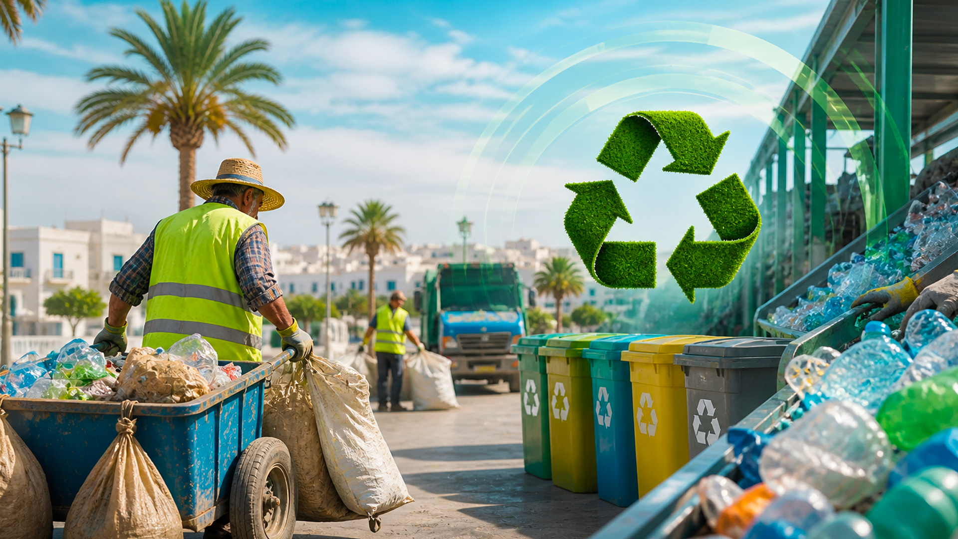 Tunisie Clean up : les « barbachas », bientôt, intégrés...