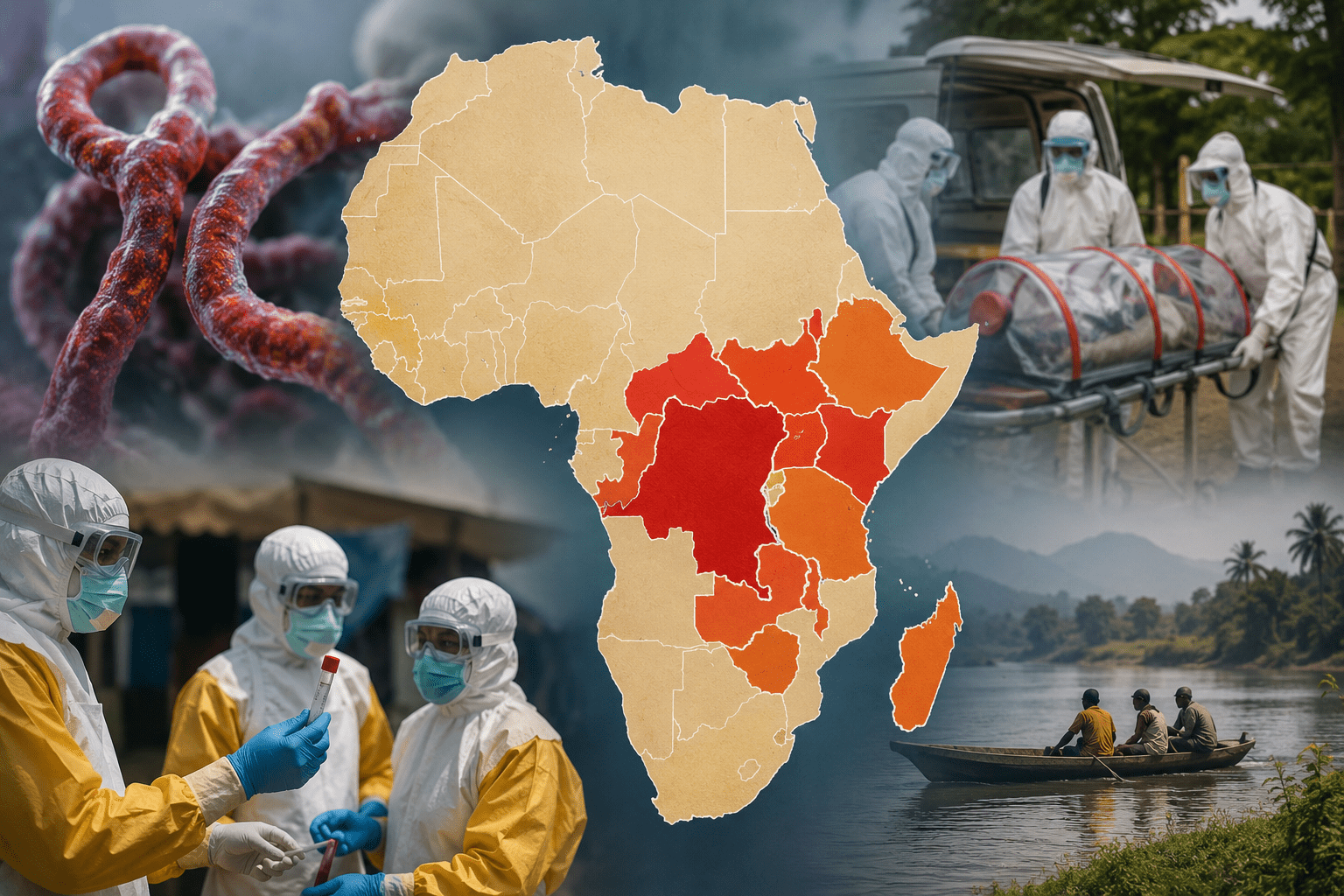 Ebola : quels sont les dix pays africains menacés par...