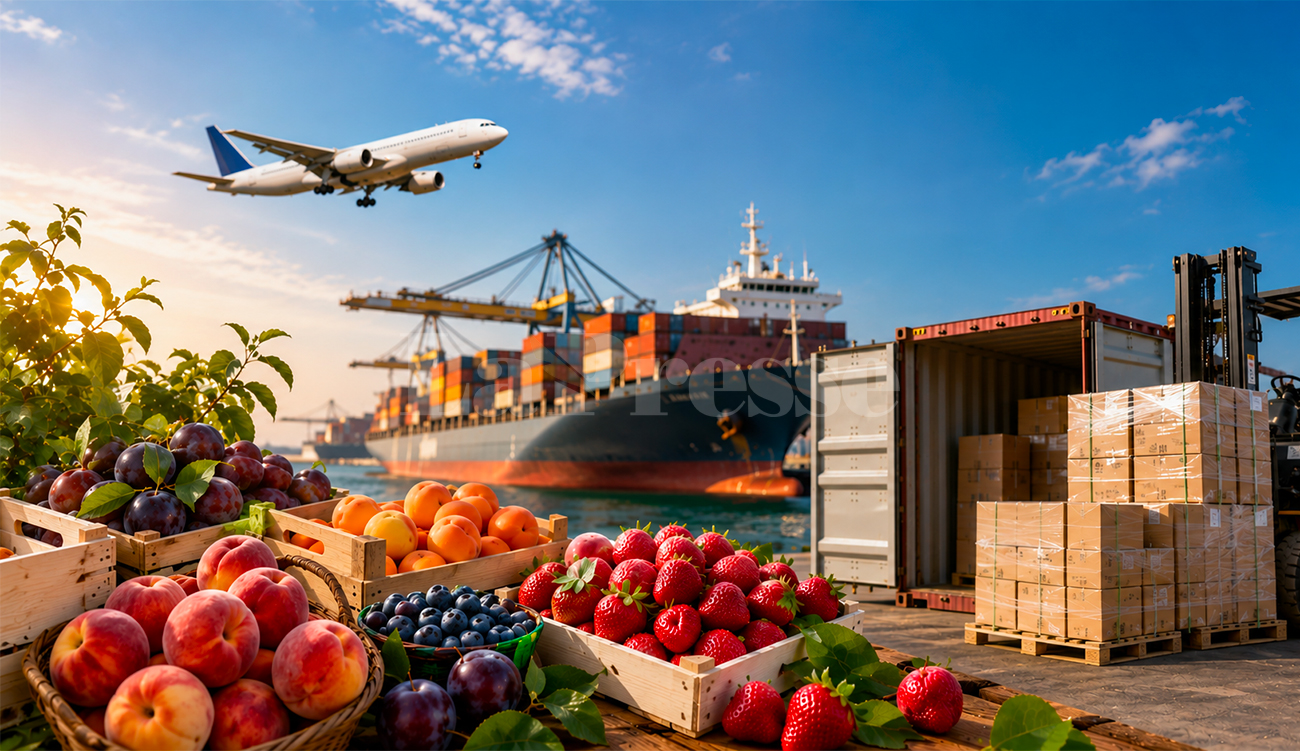 Pêches, prunes, fraises… les fruits tunisiens font grimper les exportations