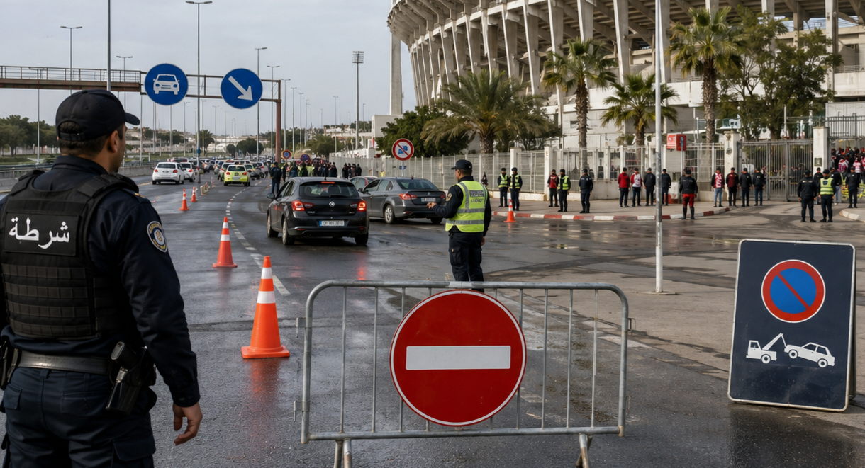Club Africain–Olympique de Béja : dispositif exceptionnel de sécurité et...