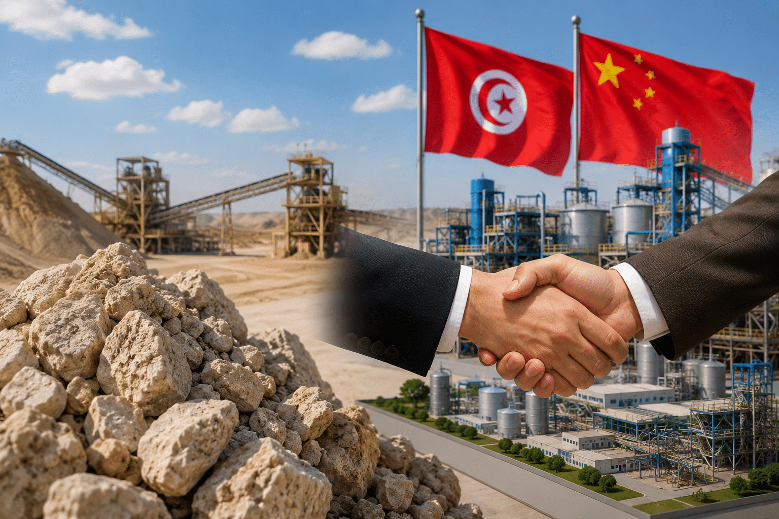 Phosphate : la Chine intéressée par une chaîne industrielle intégrée...