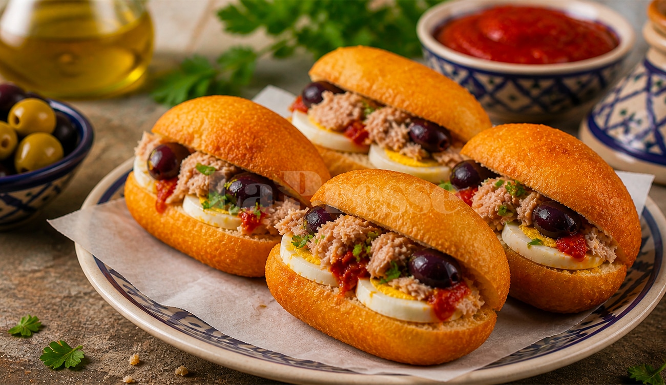 Le fricassé tunisien dans le Top 25 des meilleurs sandwichs...