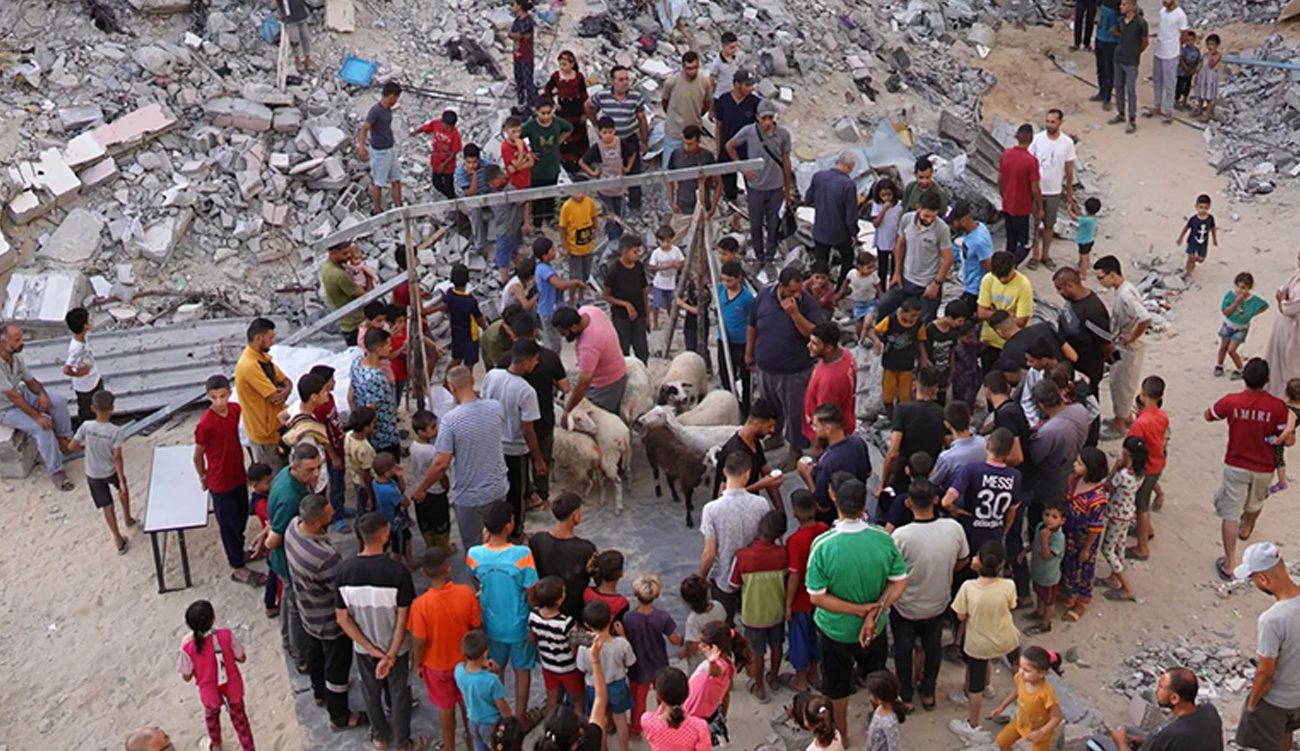 Gaza-Aïd Al Adha: des milliers de palestiniens ont prié sur...