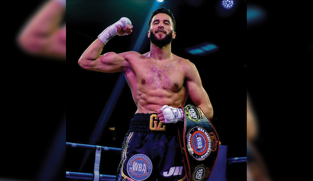 Le boxeur tunisien Hamza Ghazouani sacré champion WBA après une...