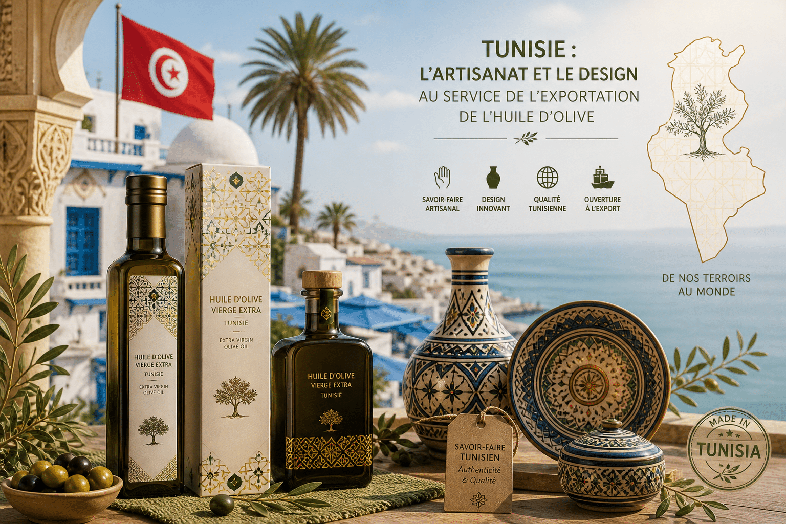 Tunisie : L’artisanat et le design au service de l’exportation...