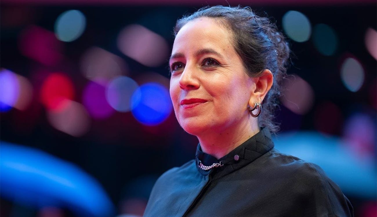 Leila Bouzid, réalisatrice du film « à voix basse »...