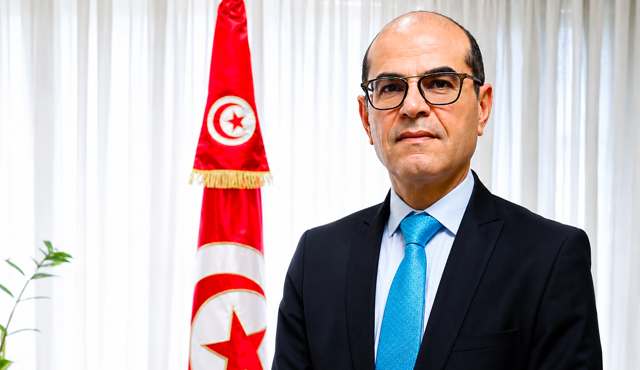 Slah Zouari, ministre de l&rsquo;Equipement et de l&rsquo;Habitat, à La...