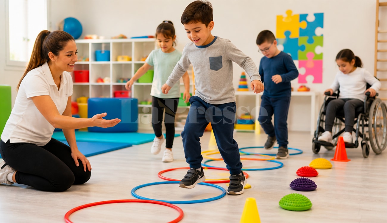 Enfants à besoins spécifiques : « l&rsquo;apprentissage par le mouvement » pour...
