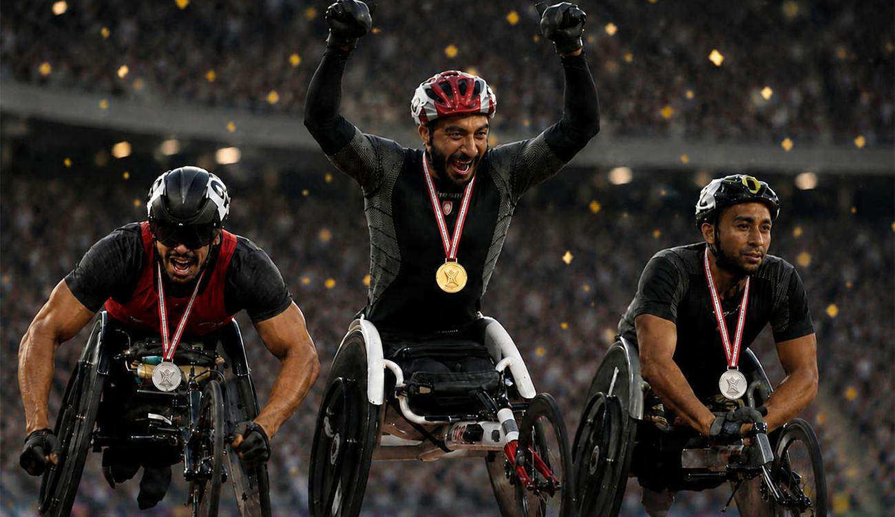 Para-athlétisme : Yassine Gharbi en or, cinq podiums pour la...