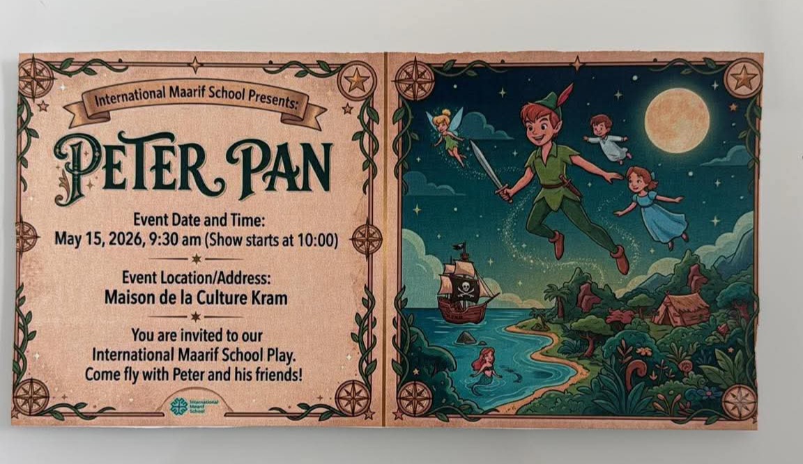 International Maarif Schools of Tunisia présentent “Peter Pan”
