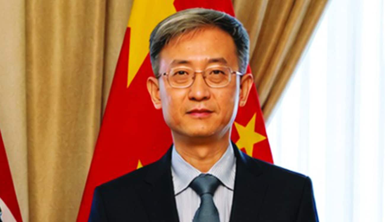 L’ambassadeur de Chine en Tunisie, S.E.M. Wan Li, à La...