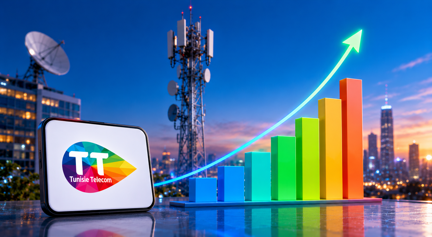 Télécoms : Tunisie Telecom reprend la tête du marché en...