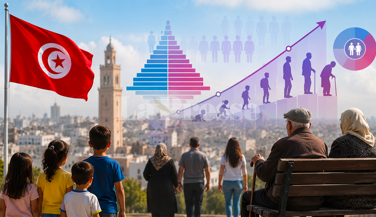 Institut National de la Statistique (INS): la population tunisienne de...