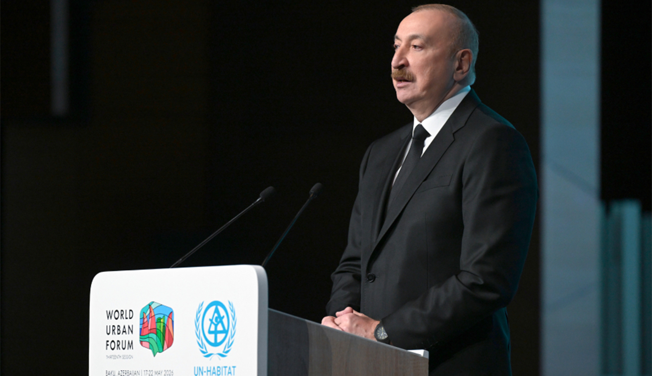WUF13 : le président azerbaïdjanais plaide pour une urbanisation maîtrisée...