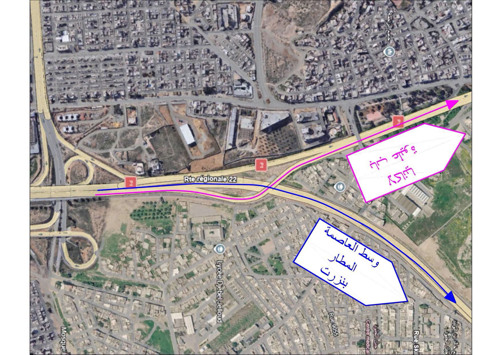 Entrée sud de Tunis : attention aux nouvelles déviations de...