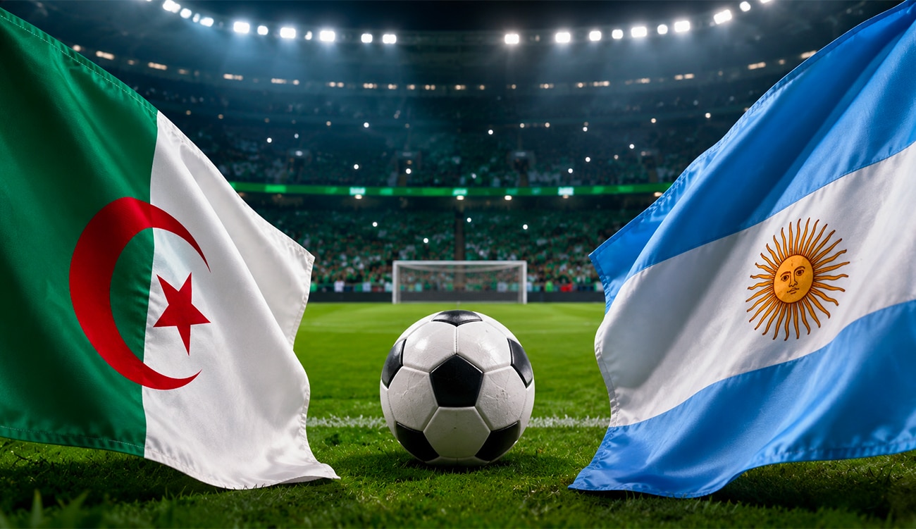 Algérie–Argentine : où suivre le match en direct et à...