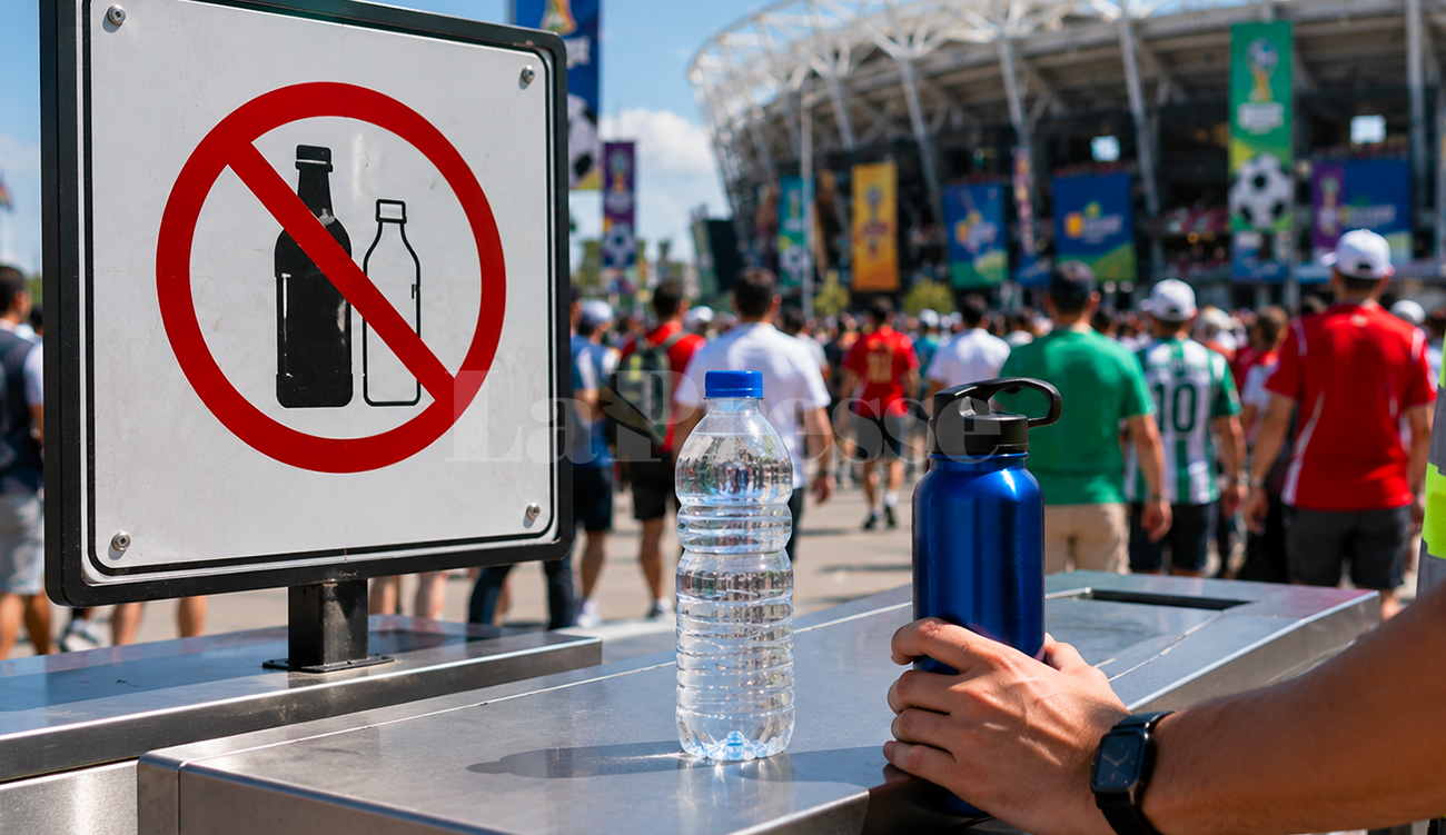 Mondial-2026 : interdiction des bouteilles d&rsquo;eau dans le stade