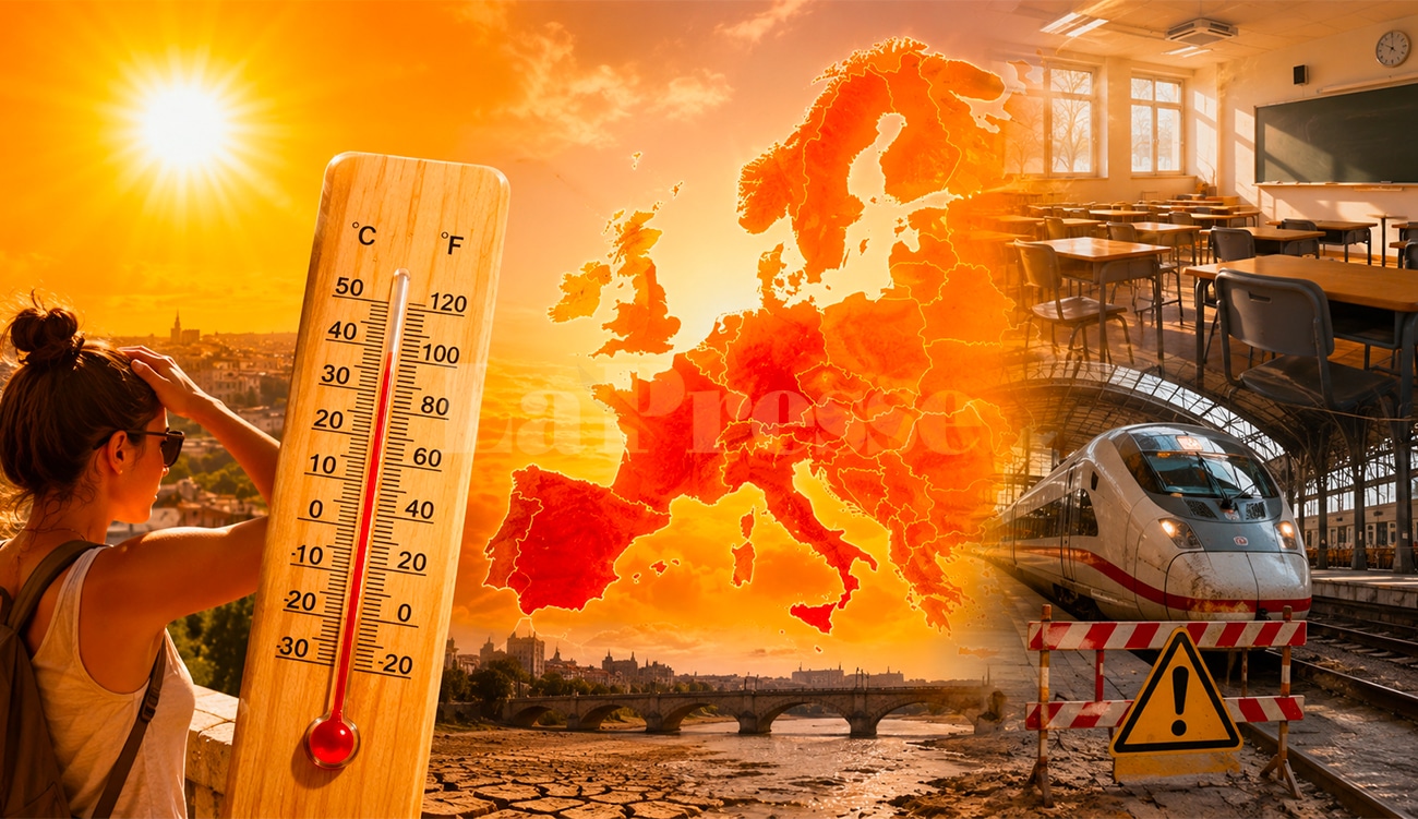 Alerte rouge en Europe : une vague de chaleur exceptionnelle...