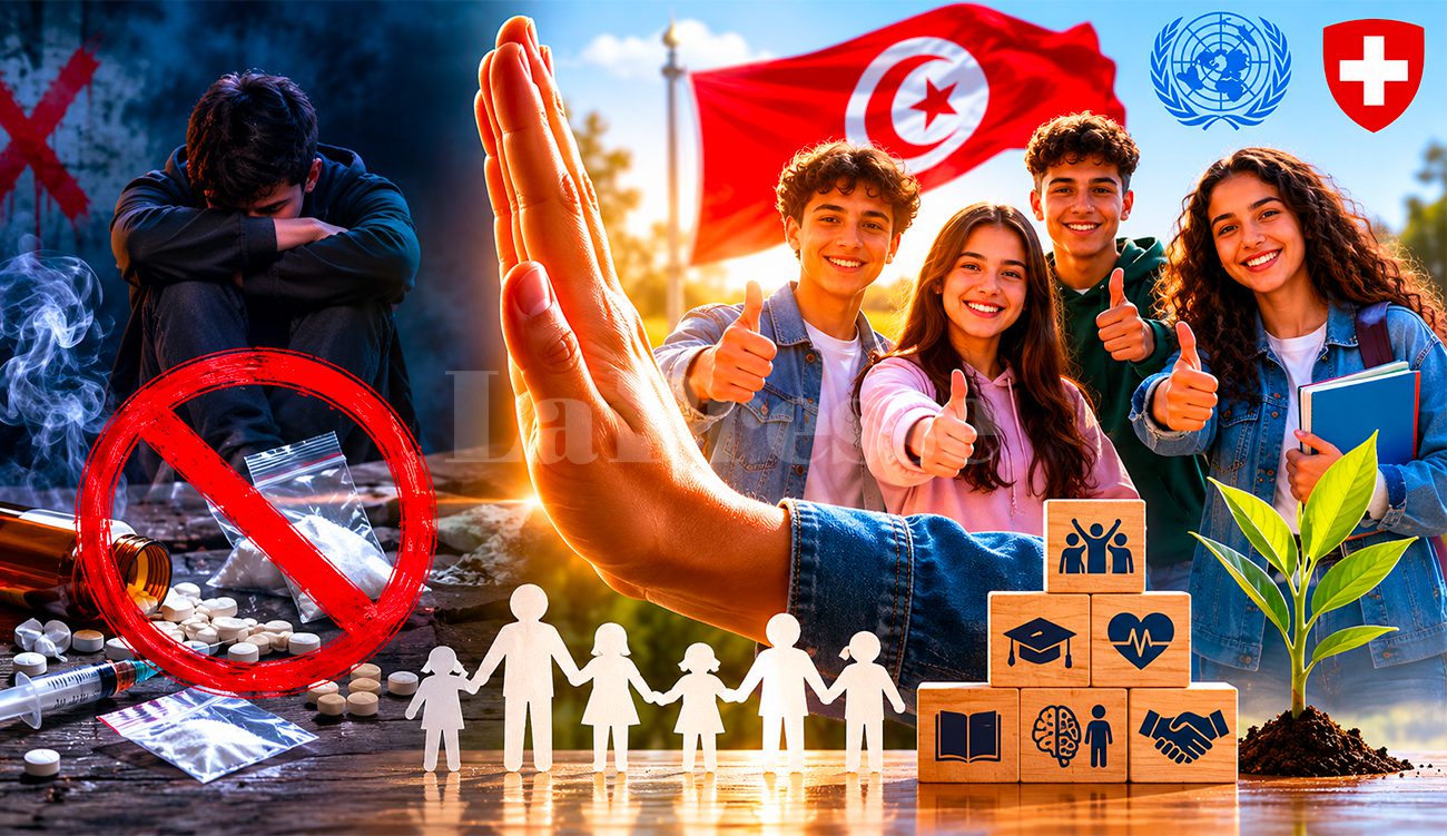 La Tunisie lance un projet national de prévention des drogues...