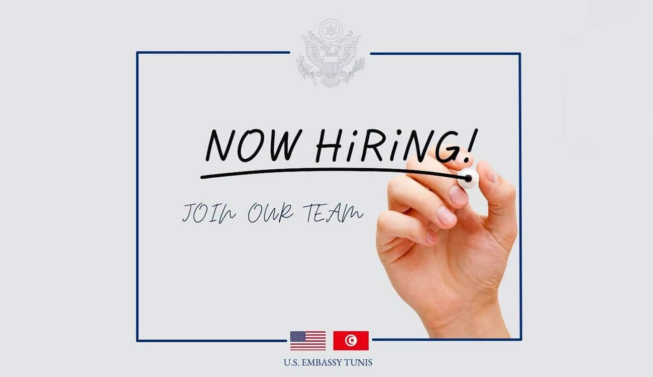 Opportunité d’emploi : un poste ouvert à l’ambassade américaine en...