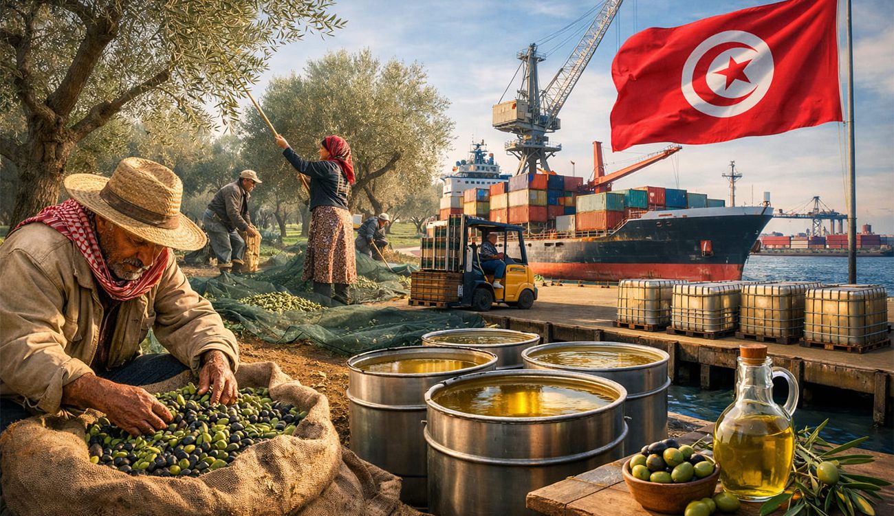 Huile d’olive tunisienne : Un réseau d’exportation local résilient