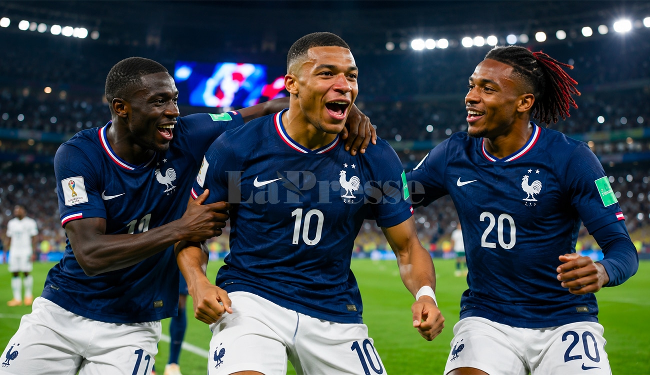 Face à l&rsquo;Irak : Dembélé, Mbappé et Olise décisifs