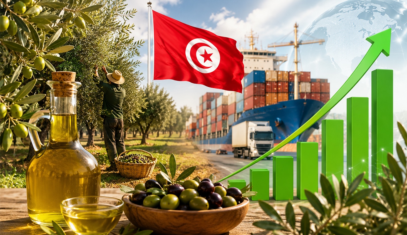 L’huile d’olive propulse l’agriculture tunisienne dans le vert