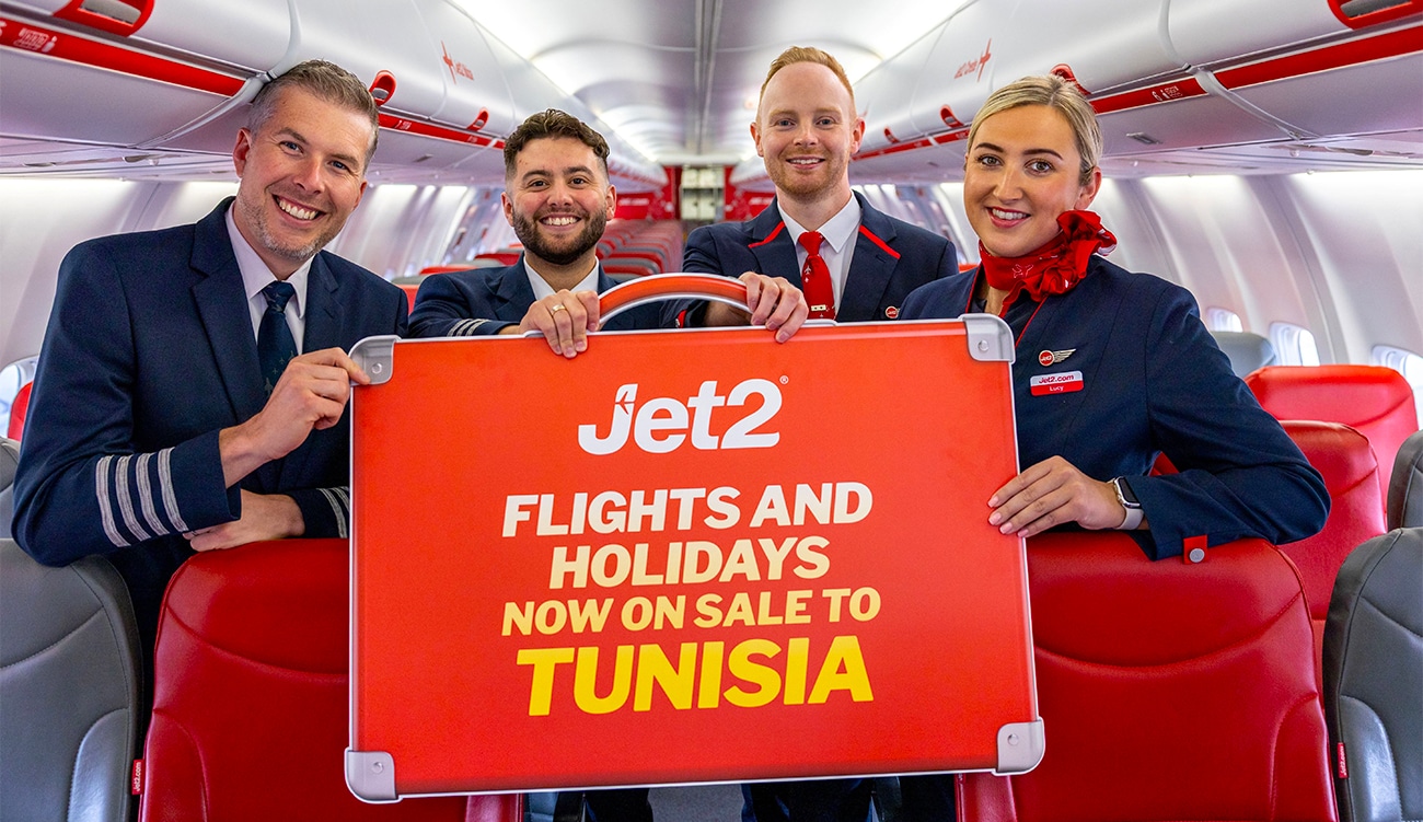 Jet2 lance des vols et des séjours en Tunisie