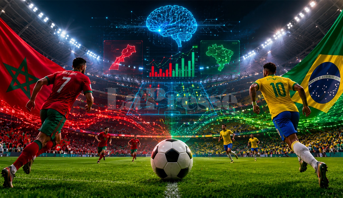 Maroc–Brésil : ce que prévoit l’intelligence artificielle pour ce match
