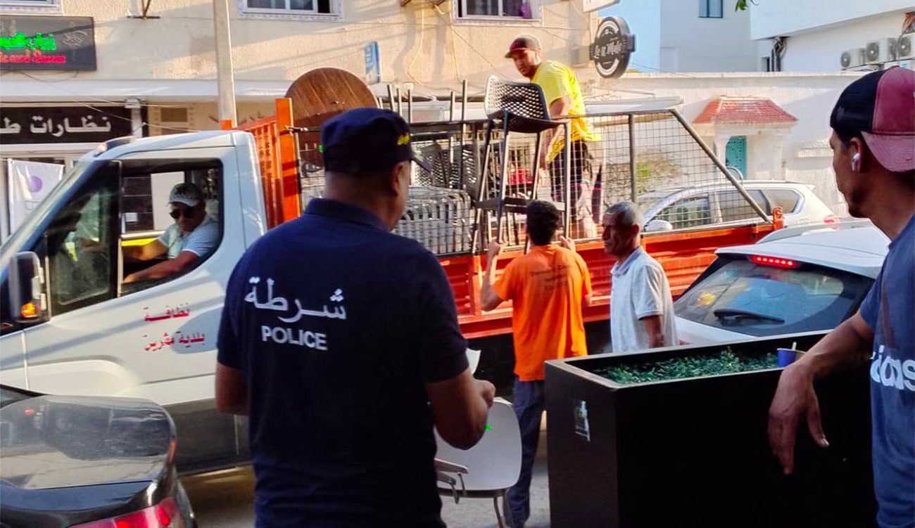 Megrine : la police municipale déclare la guerre à l&rsquo;occupation...