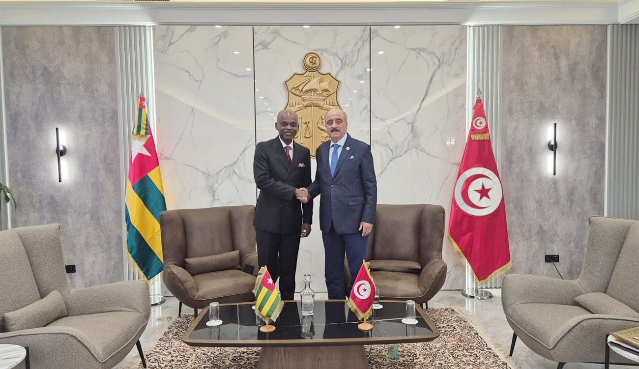 Le ministre togolais des Affaires étrangères en visite de travail...