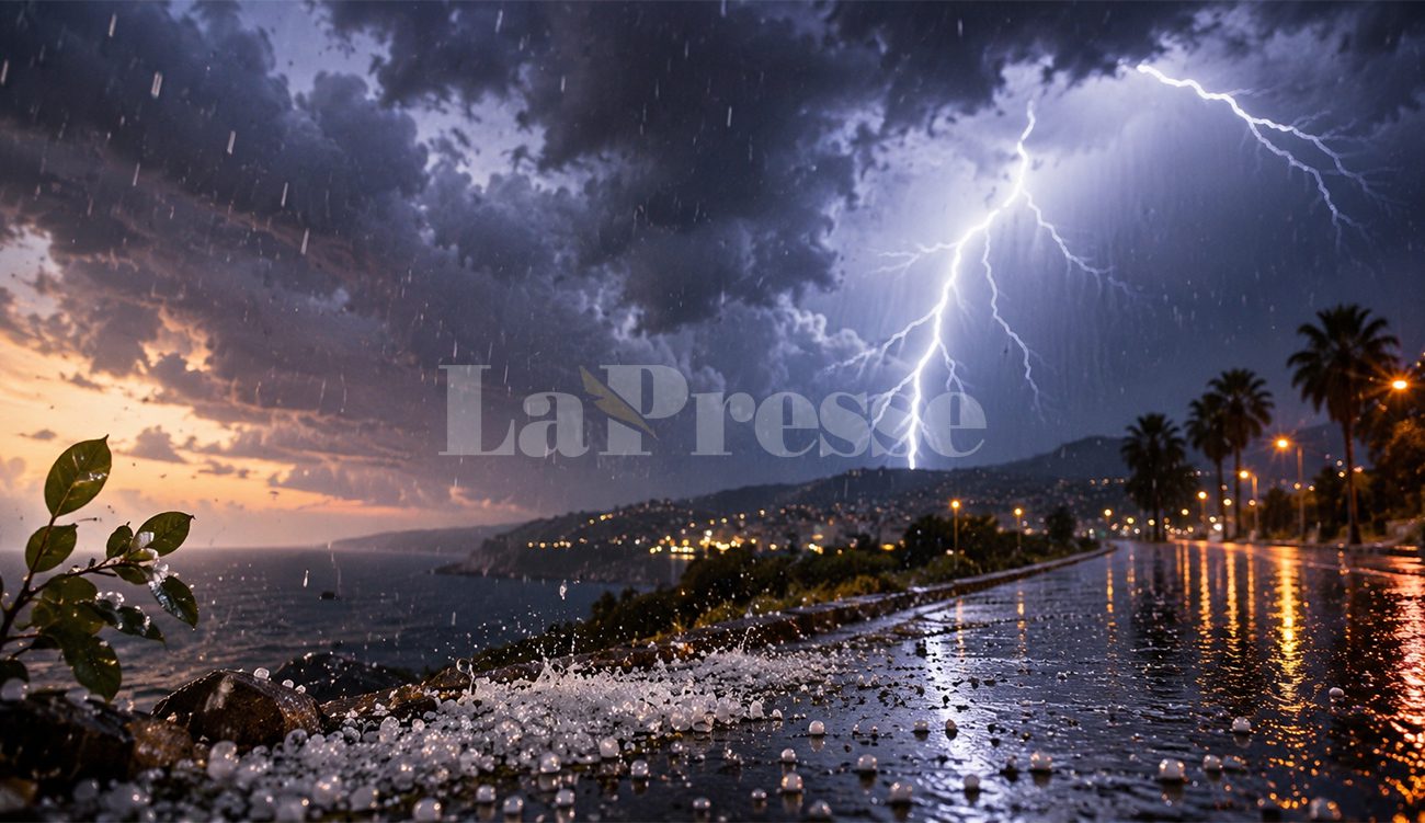 Alerte météo : risques d’orages et de grêle ce soir...