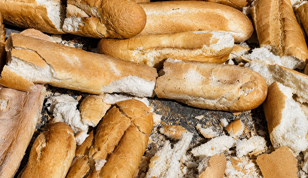 Déchets recyclables – Pain non consommé et huile de friture...