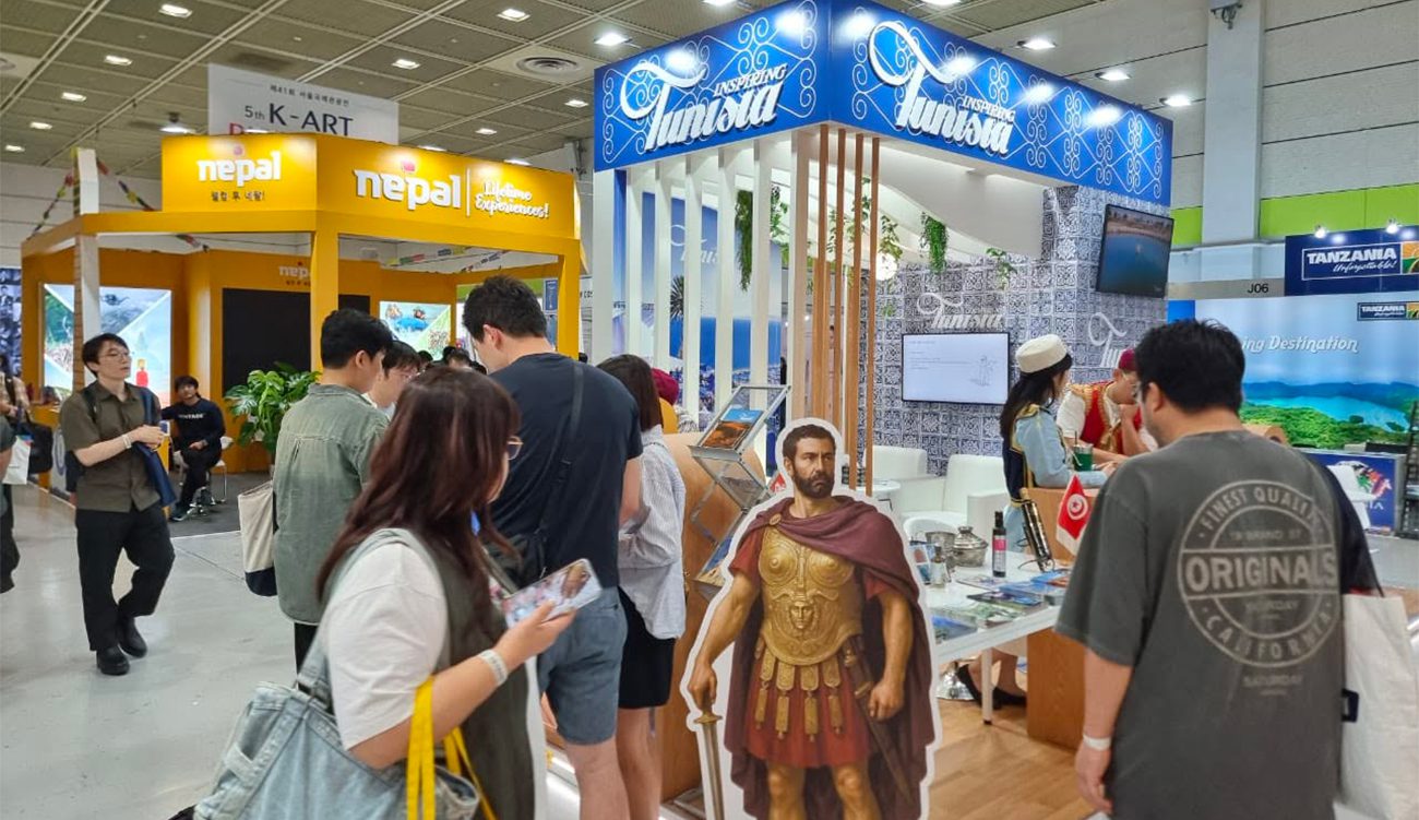 La Tunisie remporte le prix du meilleur stand animé au...