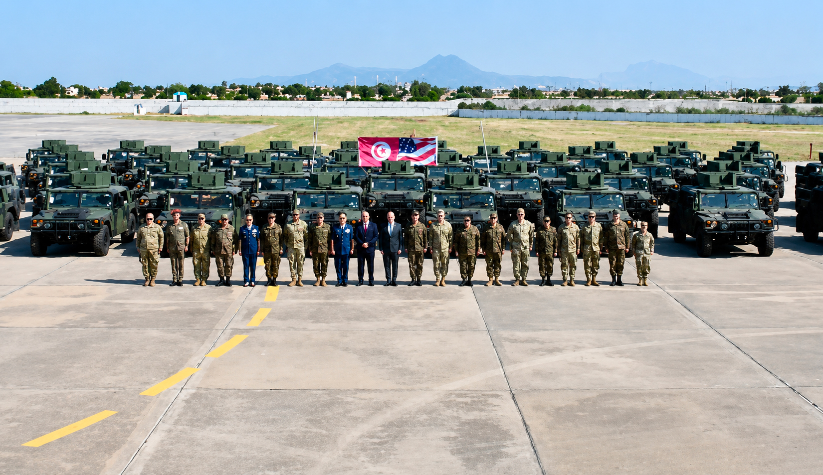 Les États-Unis livrent 48 véhicules militaires « Hummer » à l&rsquo;armée nationale