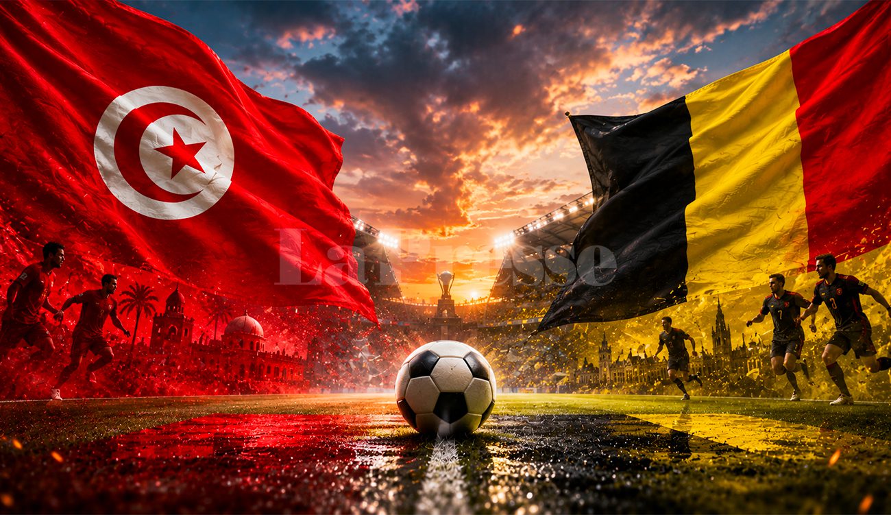 Où suivre en direct le match Tunisie–Belgique aujourd’hui ?