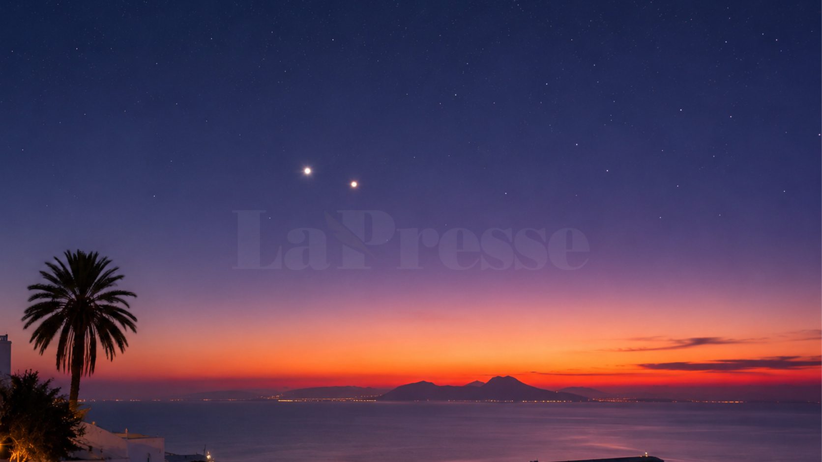 Ce soir: alignement  de Vénus et Jupiter